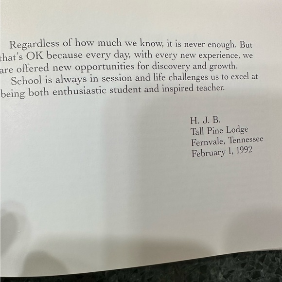 FINAL SALE Live and Learn and Pass It On Inspirational Funny Book of Quotes - Picture 3 of 7